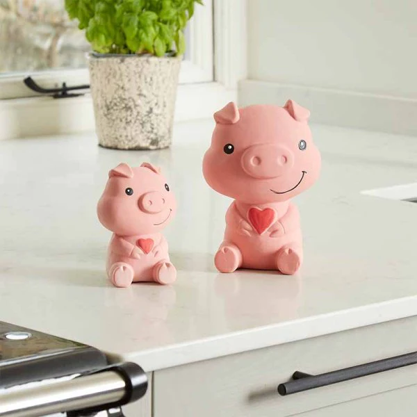 Zoon Latex Squeaky Piggie Small Dog Toy - Image 2