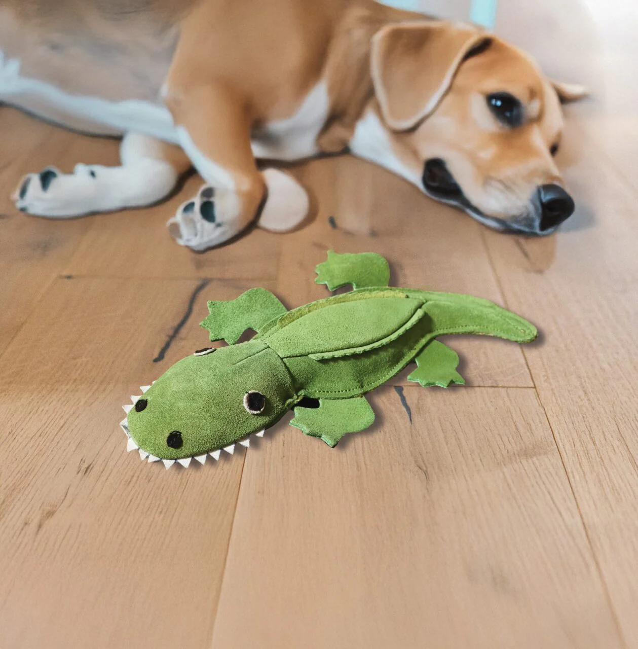Zoon Ledergator TuffToy Dog Toy - Image 2