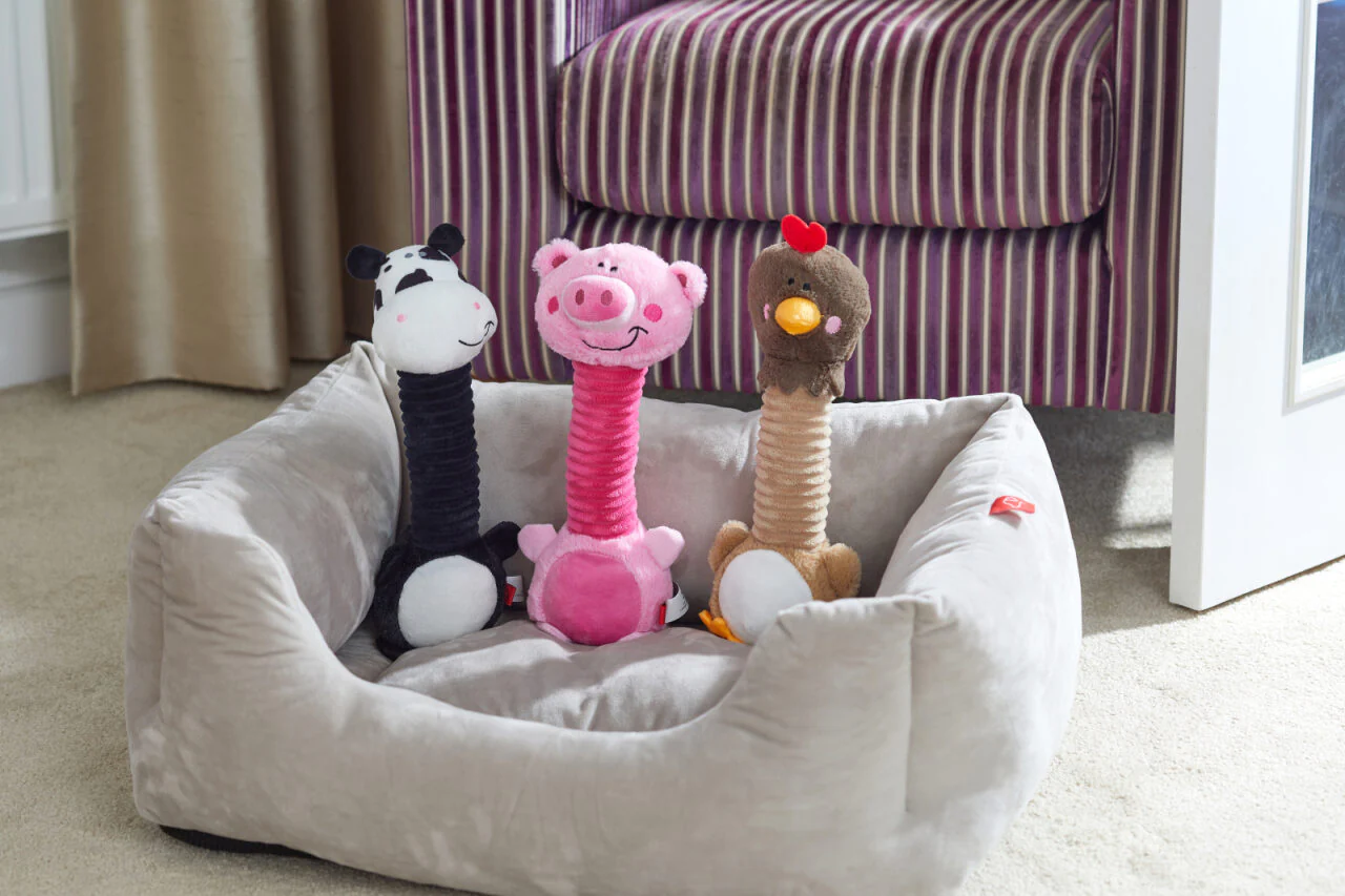 Zoon Necky Friends Hen Dog Toy - Image 2