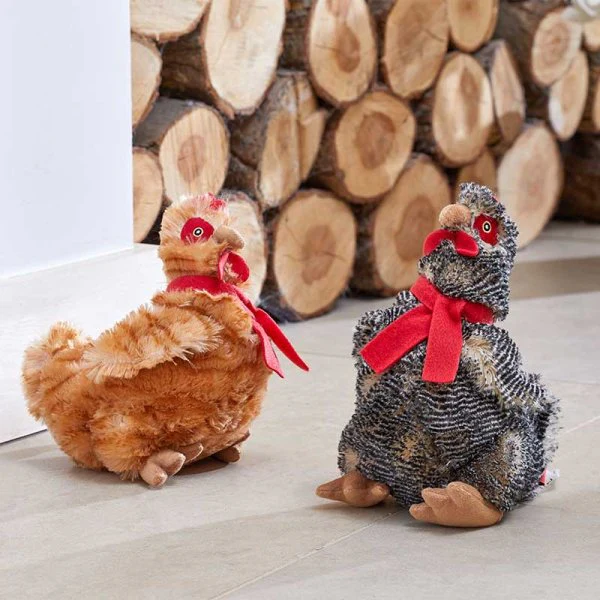Zoon Poochie Poultry Grey Dog Toy - Image 2